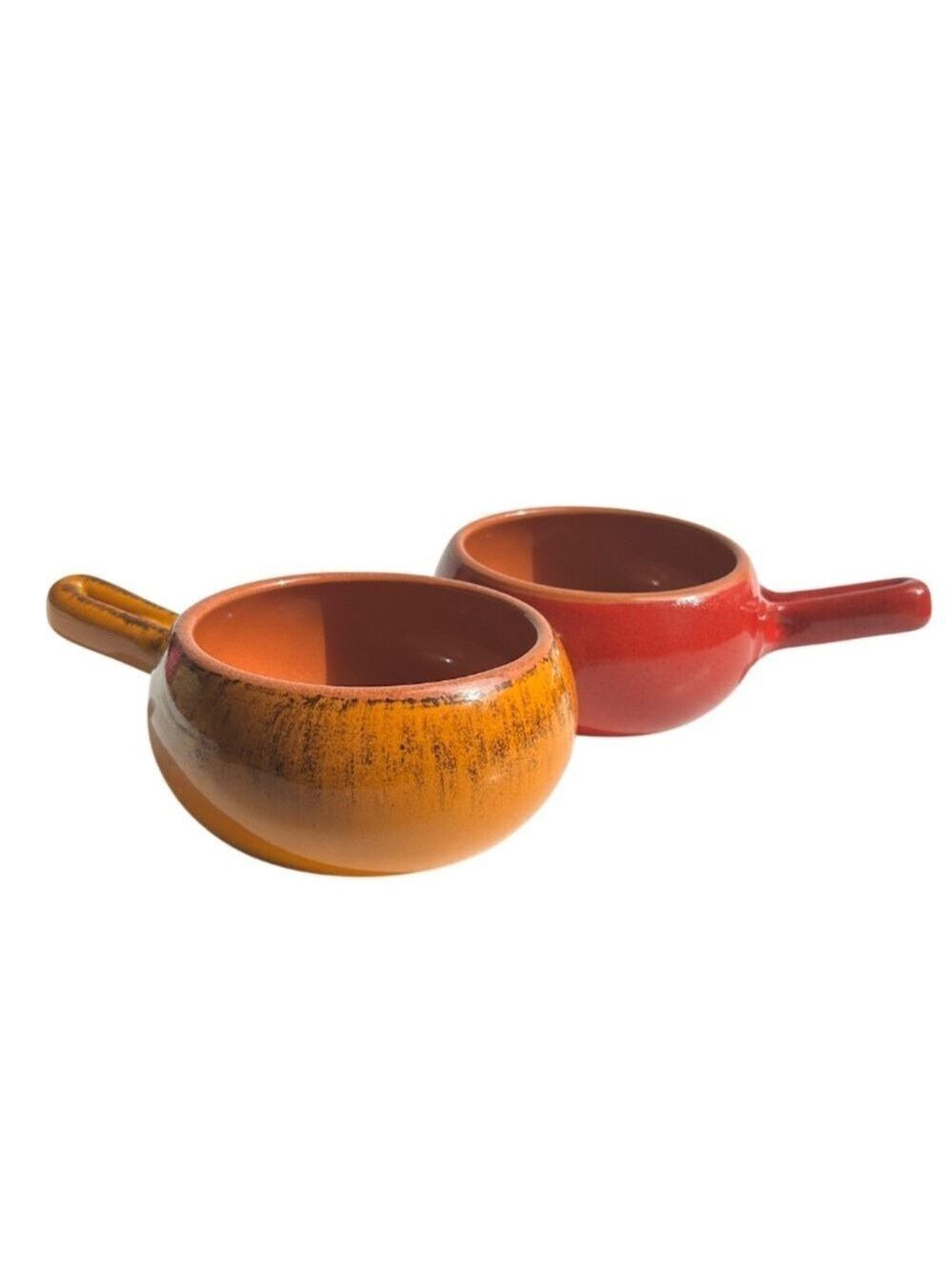 Two  De Silva Terre D'Umbria Made in italy Chili or Soup Bowls ca 1960s -80s